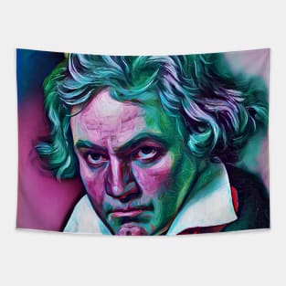 Ludwig van Beethoven Portrait | Ludwig van Beethoven Artwork 4 Tapestry