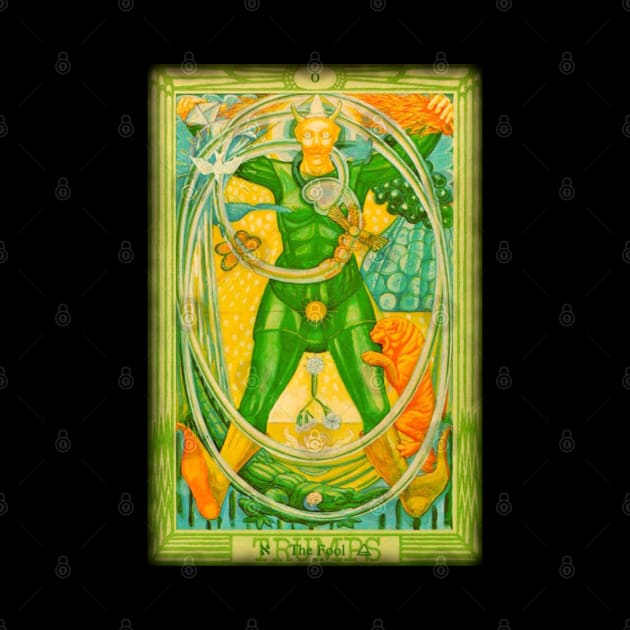 Thoth Tarot - O - The Fool. by OriginalDarkPoetry