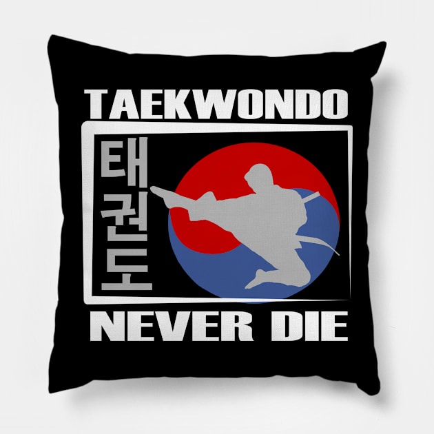 taekwondo Pillow by food's life