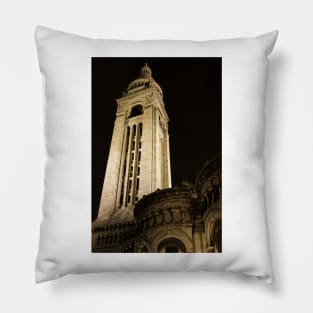 Sacre Coeur At Night - 2 © Pillow