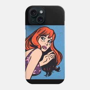 Ginger Crying Comic Girl Phone Case