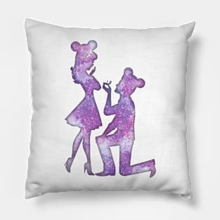 Happily Ever After - Purple Pillow