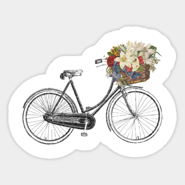 bike flower basket