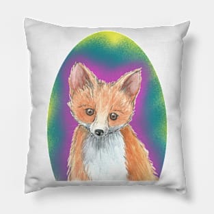 Acid fox Pillow