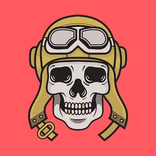 skull pilot by candramei