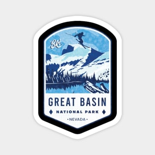 Ski Great Basin National Park Nevada Magnet