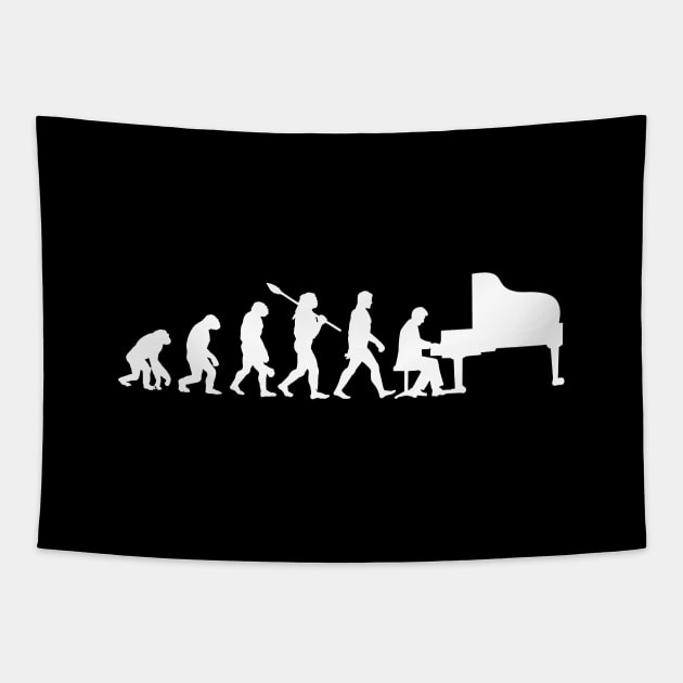 Piano Evolution Tapestry by Woah_Jonny