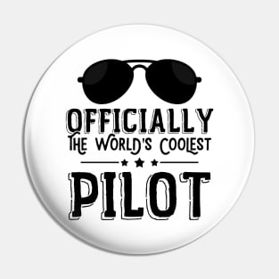 Officially the world's coolest Pilot - Aviation Flight design Pin