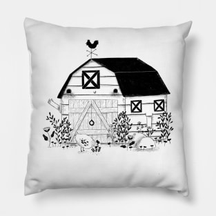 Cute Barn Pillow