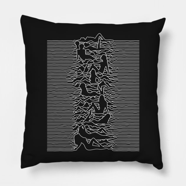 HOT DIVISION Pillow by ALFBOCREATIVE
