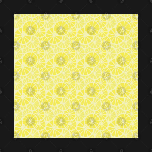 Citrus pattern in yellow by marina63