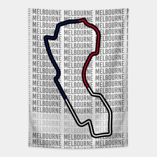 Melbourne - F1 Track Tapestry