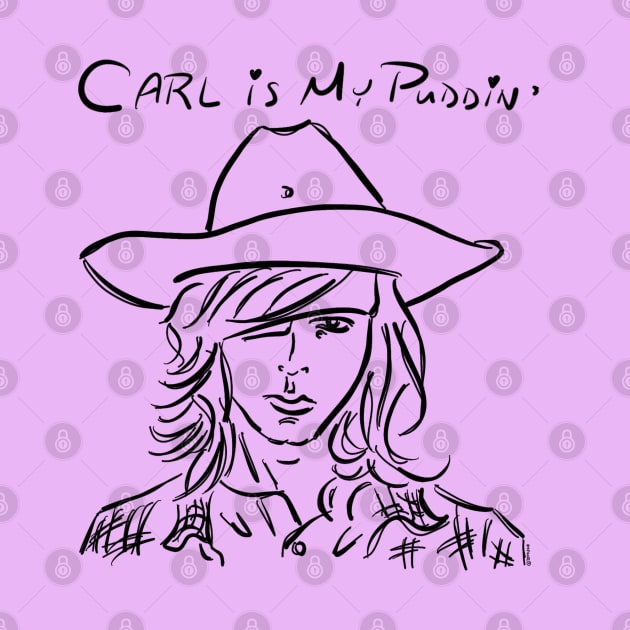 Carl is My Puddin' Light Tees by Popcorn Jam