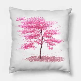 sakura - cherry blossom tree Pillow