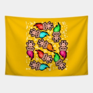 Troll Pattern Tapestry