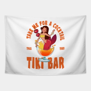 tiki bar Tapestry