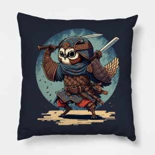 Owl Ninja Warrior Japen Anime Pillow