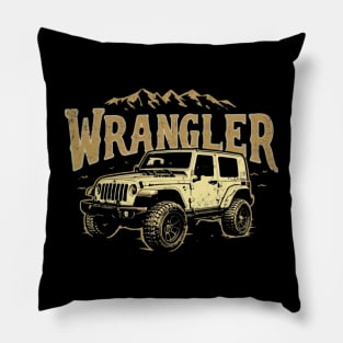 Jeep-wrangler Pillow