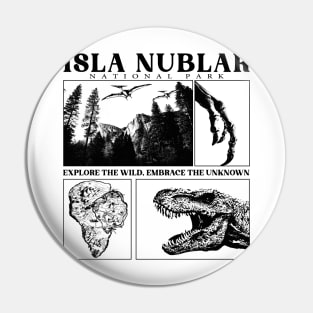 Isla nublar national park Pin