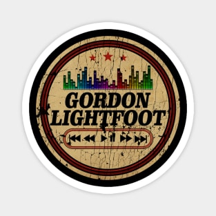 Graphic Gordon Name Retro Distressed Cassette Tape Vintage Magnet