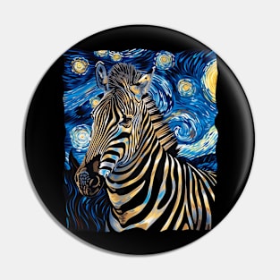 Zebra Herbivore Habitats Pin