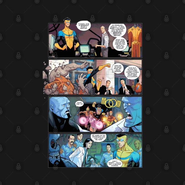 invincible comic strip by super villain