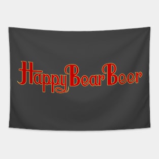 HAPPY BEAR BEER Tapestry