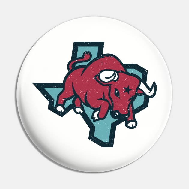 Vintage Houston Texans Pin by Carl Cordes