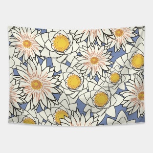 Daisy white flowers Tapestry