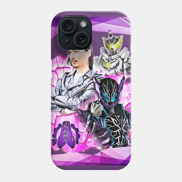 Kamen Rider Rogue Side-by-Side   (style #2) Phone Case by BeatlesDiva