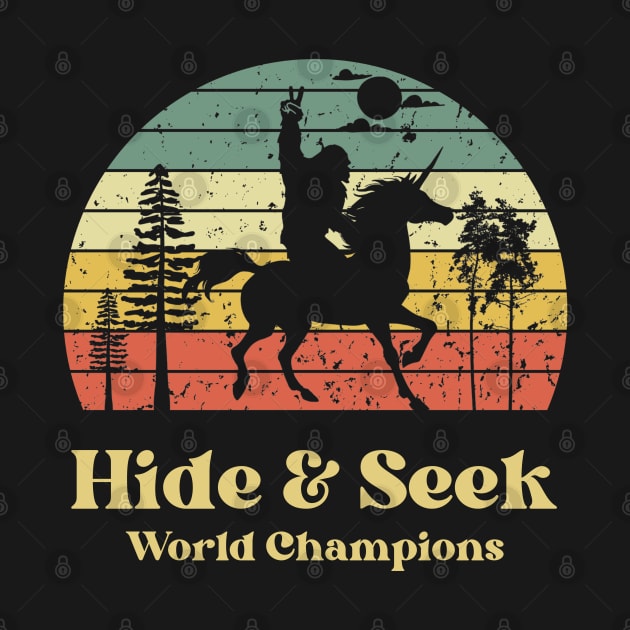 Bigfoot & Unicorn Hide and Seek World Champions by Daz Art & Designs