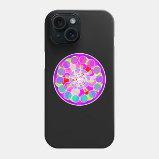 Multi color wheel Phone Case