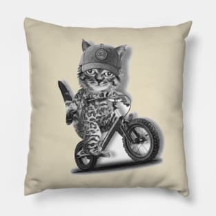 Cool cat Pillow