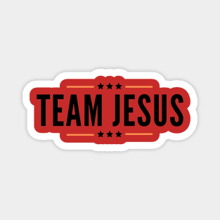 Team Jesus | Jesus Lovers And Believers Design Magnet