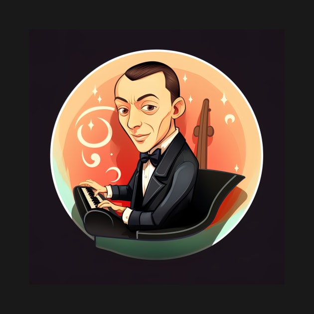 Sergei Rachmaninoff by ComicsFactory