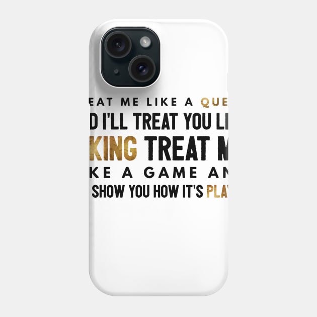 King and queen Phone Case by SAN ART STUDIO 