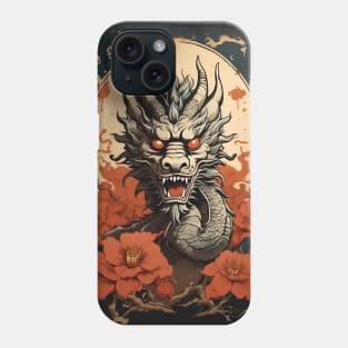 Vintage Chinese Dragon Art Phone Case