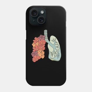 Flower lung Phone Case