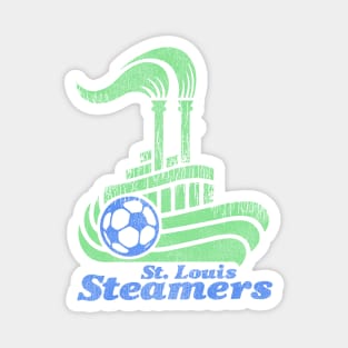 St Louis Steamers Vintage 80s Defunct Soccer Team Magnet