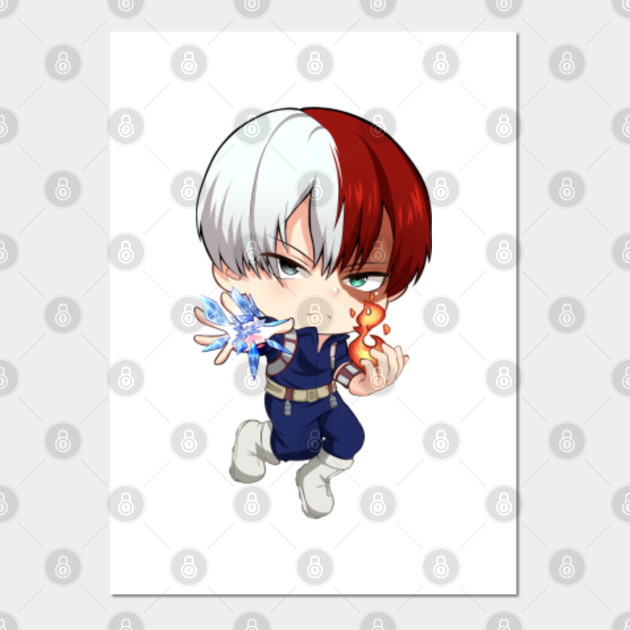My Hero Academia Shoto Todoroki Todoroki Posters And Art Prints Teepublic Boku no hero academia 2nd season: usd