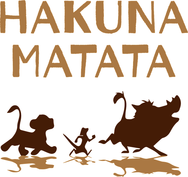 Hakuna Matata Kids T-Shirt by Inspire Creativity