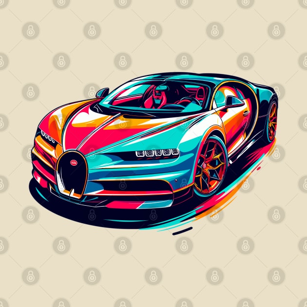 Bugatti Chiron by Vehicles-Art