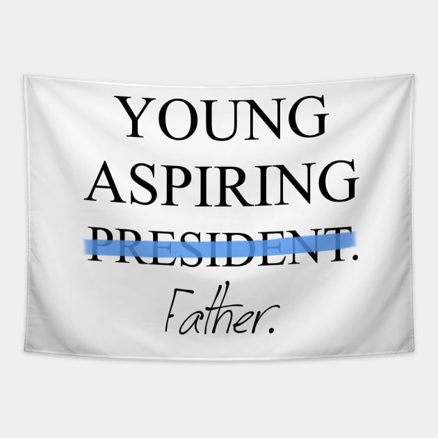 Young Aspiring Father Tapestry by Pixhunter