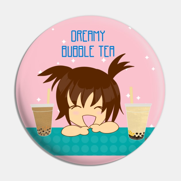 Bubble tea Pin by EV Visuals