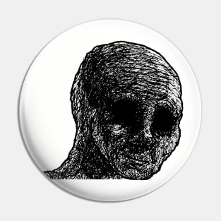 Withered Wojak - Meme, Reaction Pin