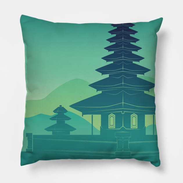 Visit Bali Pillow by Align