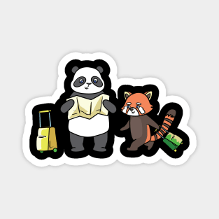 Panda traveling Magnet
