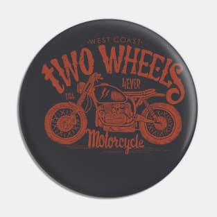 West Coast Two Wheels Pin