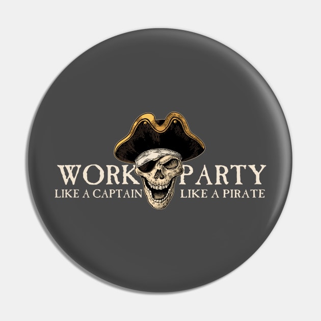 Party like a pirate v2 Pin by ZombieNinjas