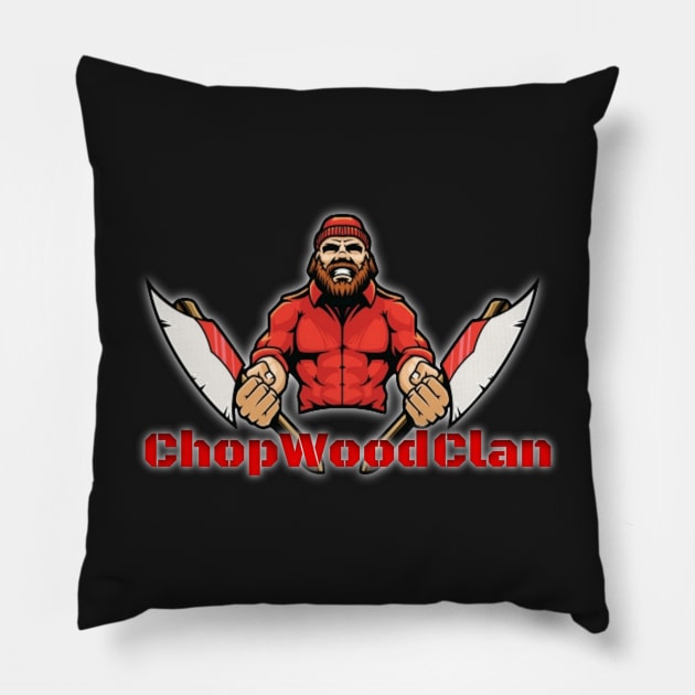 Chop Wood Fan Wear Pillow by ChopWoodClan